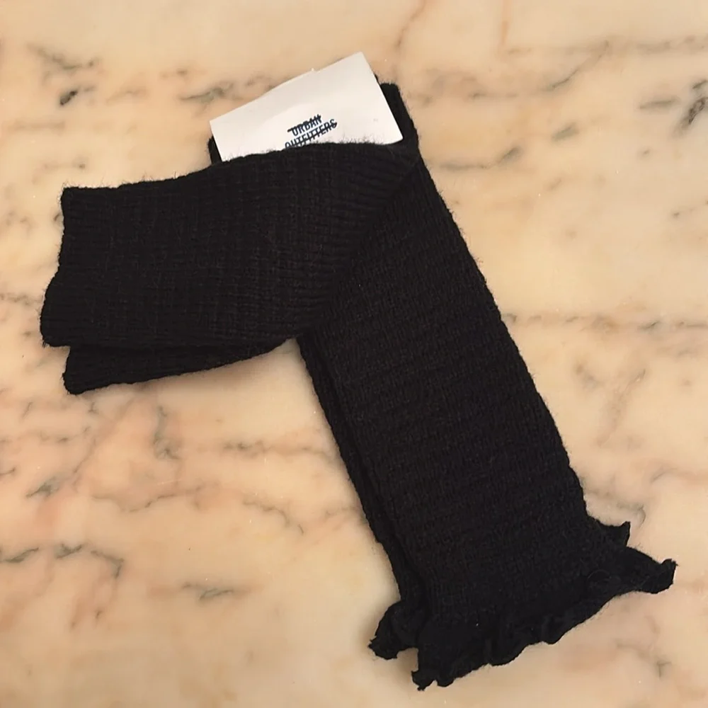 Urban Outfitters knit ribbed slouchy leg warmers